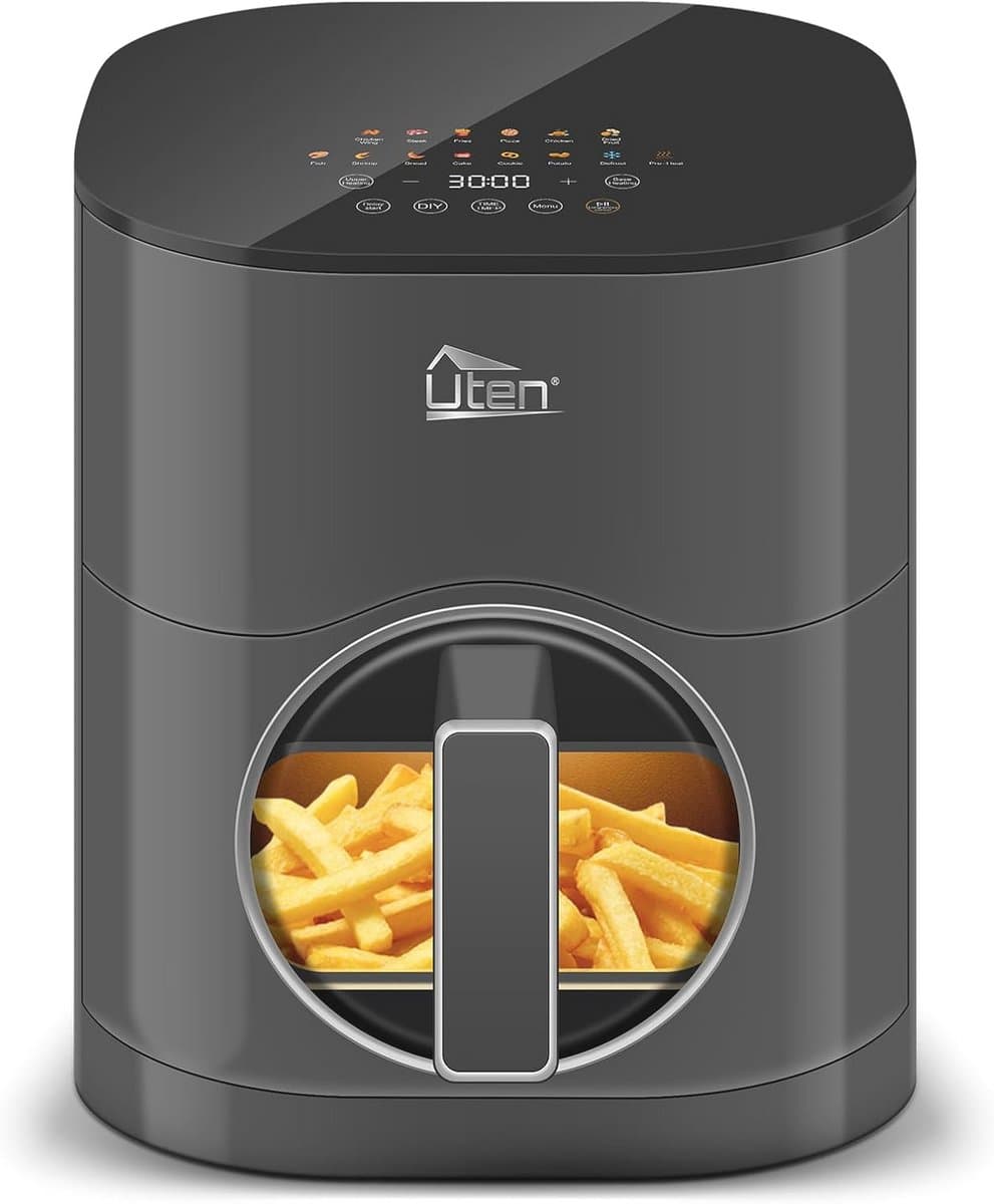 Grote AANDUIDING Airfryer - 6,5 Liter - Gezond Frituren Zonder Vet - Instelbare Temperatuur en Tijd — afbeelding 1