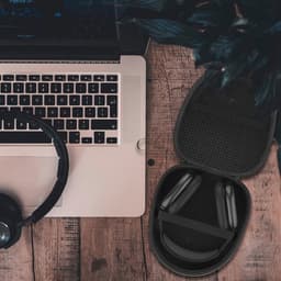 Compacte Hoofdtelefoontas voor Over-ear Hoofdtelefoons - Universele Beschermcase in Zwart — thumbnail 3