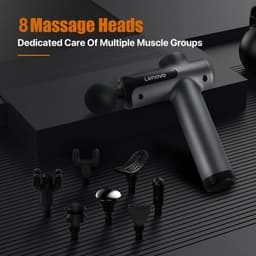 Aafinity Massage Gun - Massage Apparaat - Massage Gun Professioneel - Massagegun - Massage Pistool - Zwart - Draadloos - 8 standen — thumbnail 5