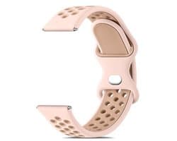 Tweedehands Waterdichte Siliconen Horlogeband 22 mm voor Smartwatches - Ademend en Stijlvol