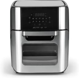 Quvo® Heteluchtoven - Oven - Airfryer Oven - Roestvrij staal -Zilver - 38cm x 33cm x 37cm — thumbnail 1