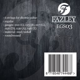 Fazley EGS03 snaren voor elektrische gitaar (regular) — thumbnail 3