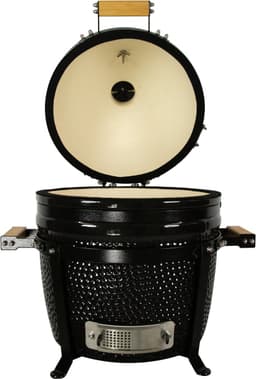 Inferno Compact Kamado Barbecue - Grilloppervlakte 34cm / 13inch - Zwart — thumbnail 3