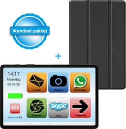 SeniorenTAB SA11W BE - Senioren tablet - Op basis van Samsung - 128GB - 11 inch - wifi - Tablet voor ouderen inclusief beschermhoes — thumbnail 1
