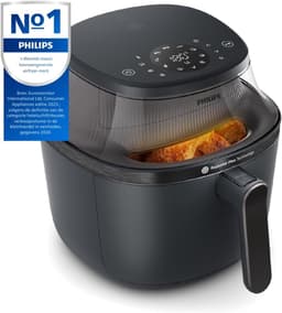 Philips 3000 Series Airfryer - 7,2L - RapidAir Plus - Venster - NA340/00 — thumbnail 2