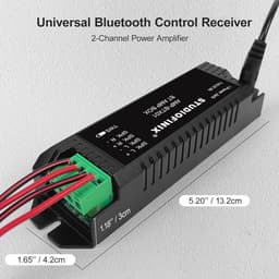 Mini Bluetooth Versterker 2-Kanaals voor Passieve Luidsprekers met TWS, AUX voor Wand, Plafond en Marine Installaties — thumbnail 5