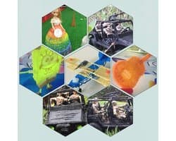 3D-pen filament 1,75 mm - 25 fluorescerende kleuren - PLA filament navullingen voor 3D-printerpen