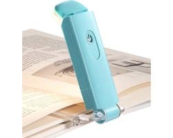Oplaadbare Leeslamp met Clip, 2 Helderheidsinstellingen en Kleurtemperaturen voor Optimaal Leescomfort