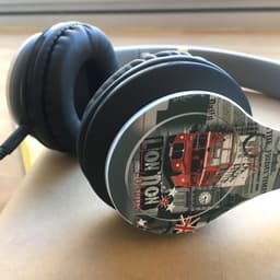 Akashi, Headset Londen model - Audio + Microfoon, Zwart — thumbnail 2