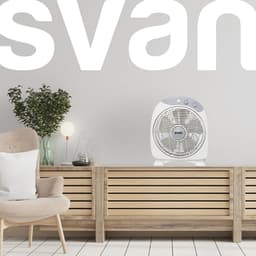 Vloerventilator met 3 Snelheden en Timer - 30,5 cm — thumbnail 2