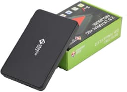 Draagbare Externe USB 3.0 Harde Schijf 2,5 inch Zwart 1TB Opslag — thumbnail 4