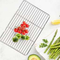 Cosensi - Afwassen Rooster voor Machine Accessoires - Oven Koelrooster Koken Rooster IJzeren Draad Rooster - Bakken Deksels - Instant Air Fryer. — thumbnail 3