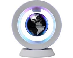 Zwevende Wereldbol met Bluetooth Speaker en LED Licht - Magische Anti-Zwaartekracht Decoratie