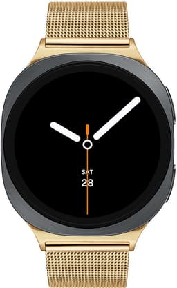 Samsung Special Edition Galaxy Watch 8 LTE Grijs/Goudkl Mesh 40mm — thumbnail 1