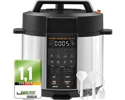MMP® Multicooker - Multicookers - Zwart - 38cm x 34cm x 32cm
