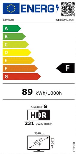 Samsung QE65QN93F - 65 inch - 4K Neo QLED - 2025 — thumbnail 5