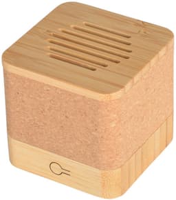 Bluetooth Speaker - Draagbare Bluetooth Mini Speaker - Draadloze Speaker - Draadloze Muziek Box - 3 uur lang muziek luisteren - Draadloze verbinding tot 10 m - Houtkleur — thumbnail 2