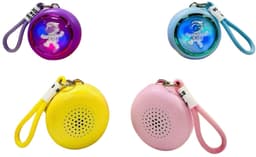 AstroMini RGB Bluetooth Speaker – Astronaut Design – 3W Stereo Sound – RGB Licht – TF-kaart – Draagbaar Mini Speaker Paars — thumbnail 3
