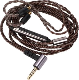 Upgradekabel Vervangend Snoer met Microfoon voor Hoofdtelefoon - A2DC-connector - Geschikt voor CKS1100, E40, E50, E70 en LS200 - 3,5 mm A2DC-stekker - Verbeterde Audio Kwaliteit — thumbnail 5