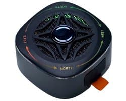 Fivesquare SpinWave Waterproof Speaker – Mini Bluetooth Speaker met Gyro-Spinner Design, RGB Licht, IPX7 & Bass/TWS