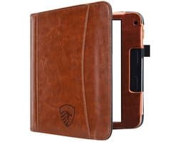 Hoesje Geschikt voor Kobo Libra 2 Sleepcover Luxe Hoes Cognac Bruin - ereader hoesje - cover