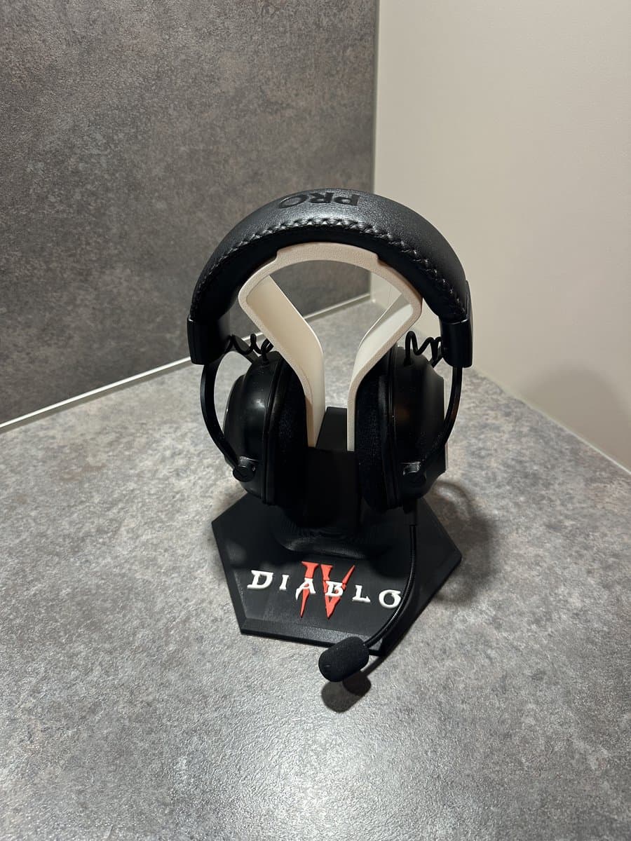 Hoofdtelefoon houder DIABLO 4 - Headset stand - Koptelefoon standaard - Koptelefoon houder — afbeelding 1