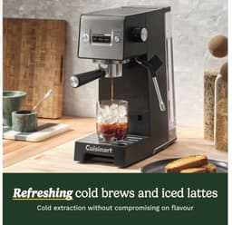 Cuisinart EM160E Espressomachine - 15 bar druk - Melkopschuimer - Thermoblocksysteem - Compact ontwerp — thumbnail 5