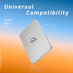Snelle Draagbare Externe SSD 2 TB USB-C voor Mac en PC — thumbnail 3