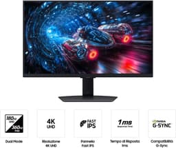 Samsung 27" Odyssey G7 G70F UHD 360Hz Gaming Monitor — thumbnail 10