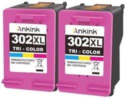 Gereviseerde inktcartridge vervanging 302XL voor diverse printers - Kleur 2 Pack