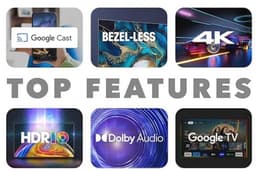 4K UHD TV 50 inch met Google TV en Dolby Audio — thumbnail 7