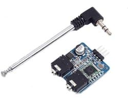 Stereo FM-radiomodule met telescopische antenne voor Arduino - 76-108 MHz