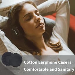 Rekbare Hoofdtelefoon Hoes - Wasbare Bescherming voor Hoofdtelefoons van 6 tot 8 cm — thumbnail 4