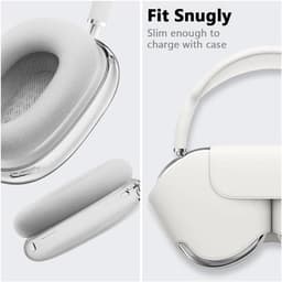 Allecto - TPU Soft Case voor AirPods Max - Beschermhoes tegen Krassen en Stof, Inclusief Oorschelp- en Hoofdbandbeschermers — thumbnail 2