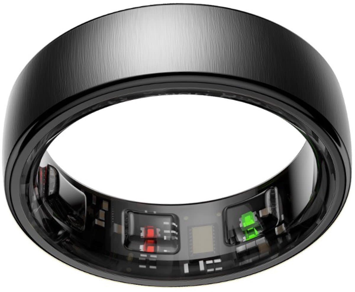 NOLATR Smart Ring NEX – Slimme Ring met Stappenteller, Slaaptracker & Hartslagmeter – Zonder Abonnement – Zwart – Maat 10 — afbeelding 1