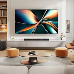 Hisense 75U7Q 75" Mini-LED - 144Hz, 4K, Smart TV, HDR10+ + HLG + Dolby Vision IQ + MEMC — thumbnail 8