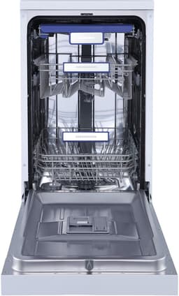 Heinner Slanke Vaatwasser 45 cm — 10 Couverts, Auto-Deur Opening, LED Display, Stil 49 dB, 5 Jaar Garantie, Wit — HDW-FSM45710AWD+++ — thumbnail 3