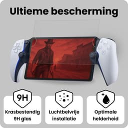 Screenprotector Geschikt voor PlayStation Portal Bescherm Glas Screen Protector - 3 PACK — thumbnail 5