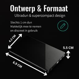 mini voice recorder – afluisteren op afstand – 90+ uur opname – digitale spy recorder – afluisterapparaat – verborgen microfoon - 8GB – mini dictefoon — thumbnail 3