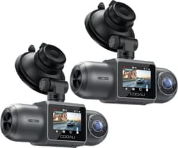 D30S Dashcam - Ultra 4K resolutie - 170 graden kijkhoek - Wifi - Gps - FullHD resolutie - Night vision - Parkeerbeveiliging - 1,5 inch Ips Lcd - dashcam voor auto - 170 + 150 graden kijkhoek - G Sensor - Loop opname - Full HD achter camera - 2 stuks — thumbnail 1
