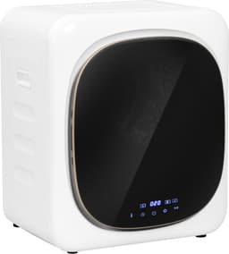 HOMCOM Wasdroger Roestvrij staal, ABS 48L x 40B x 56H cm Wit — thumbnail 1
