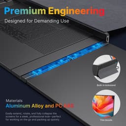 Mobile Pixels Trio 3 Pro - Portable Monitor - Dual 14.1" Display - QHD - 60hz - Draagbaar Beeldscherm - Draagbare Monitoren — thumbnail 3