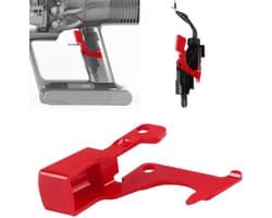 Gelijkwaardige aan origineel, Triggerknop reparatie onderdeel voor Dyson V10 / V11 - Gelijk aan model: 970148-01 - Vervanging voor aan/uit-knop behuizing - Perfect voor reparatie van Dyson steelstofzuiger