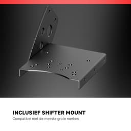 REBBLERS® SIMR 50G Wheel Stand + Gearshift Holder - Opklapbaar Racestuur Standaard - Zwart — thumbnail 5