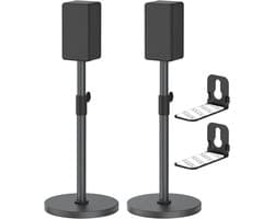 Luidspreker Standaard - Vloerstandaard - Luidspreker Standaard -Zwart