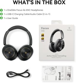 OneOdio Focus A6 Midnight Black Hoofdtelefoon — thumbnail 2