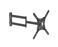 Wolff Mount |TV Muurbeugel – Draaibaar en Kantelbaar – Voor 32 tot 65 inch Televisies – 30 kg Draagvermogen – Extra Ver Uitschuifbaar (72cm) – VESA 400x400 Koop TiP!