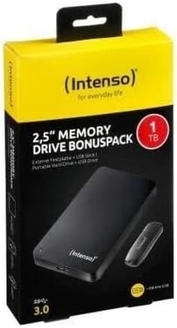 External Hard Drive 1TB USB 3.0 - 2.5 Inch zwart — thumbnail 2