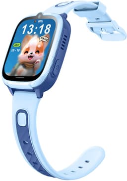 Mayni SmartWatch 4G - Smartwatch Kinderen - GPS Horloge Kind - GPS Tracker - Bellen/Videobellen - SOS - SIM - Waterdicht - Blauw — thumbnail 4