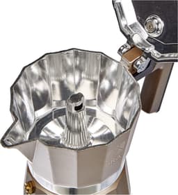 Titanium Koffiemachine Aluminium 3 Kopjes — thumbnail 3